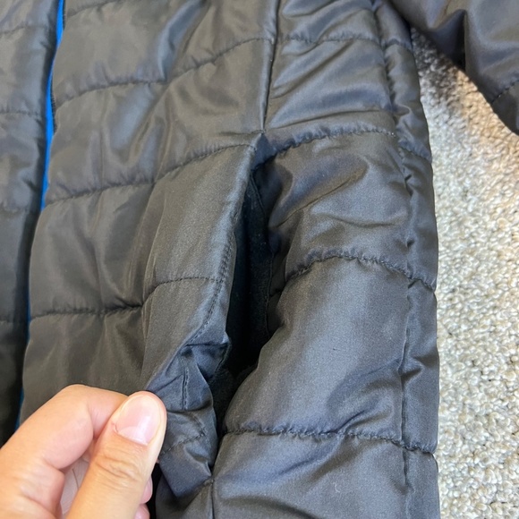 Gerry Boys Youth Black Blue Puffer Zip Up Winter Jacket, Size Large - Picture 3 of 7